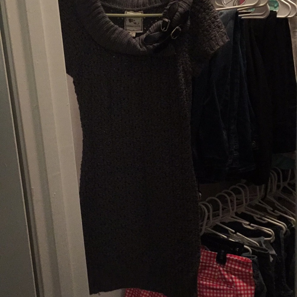 Grey Sweater Dress